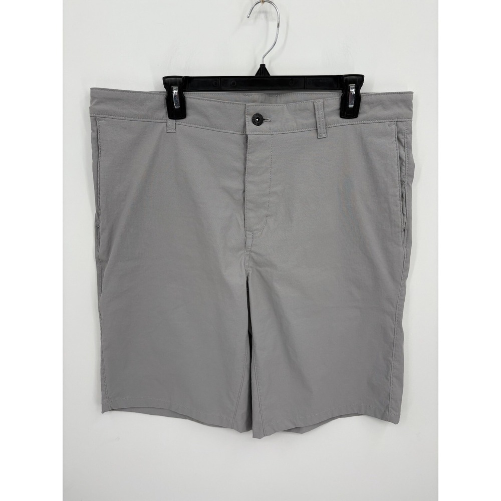 The North Face Shorts Men's 38 Sprag Shorts Flat Front Chino Meld Grey NWT